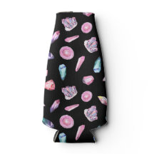 Muster für Wasserfarben und Kristalle