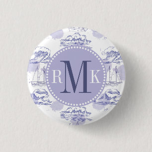 Muster für Wasserfarbwagen und Schiffe Button