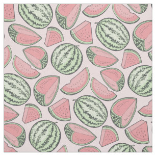 Muster für Wassermelonen Stoff