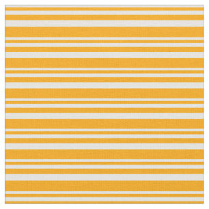 Muster für weiße und orange Linien Stoff