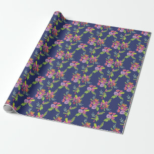 Muster für Wildblumen Geschenkpapier