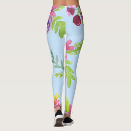 Muster für Wildblumen Leggings