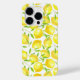 Muster für Zitronen und Blätter Case-Mate iPhone 14 Pro Hülle (Back)
