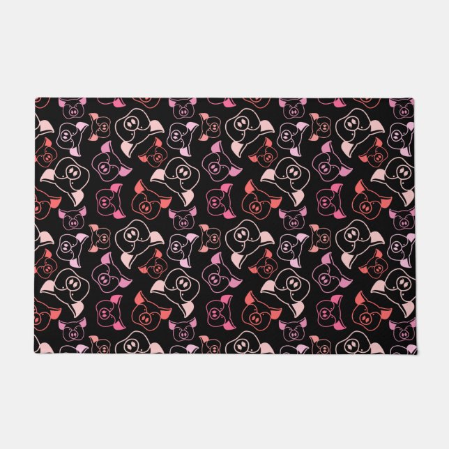 Muster Fußmatte (Vorderseite)