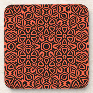 Muster Geometrische Vintage Mode Niedlich Getränkeuntersetzer