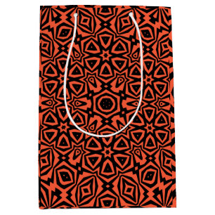 Muster Geometrische Vintage Mode Niedlich Mittlere Geschenktüte