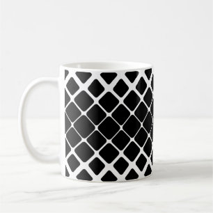 Muster, gerundet diagonal kaffeetasse