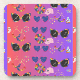 Muster Getränkeuntersetzer