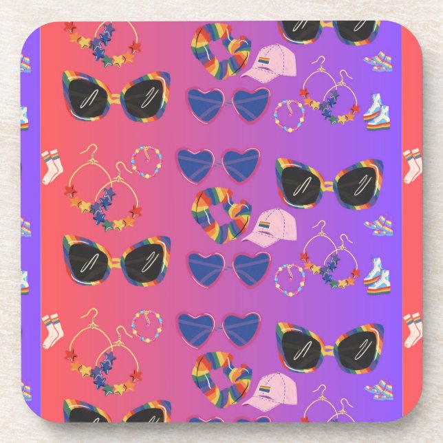 Muster Getränkeuntersetzer (Vorderseite)