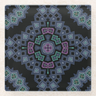 Muster Glasuntersetzer