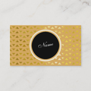 Muster-Gold Visitenkarte