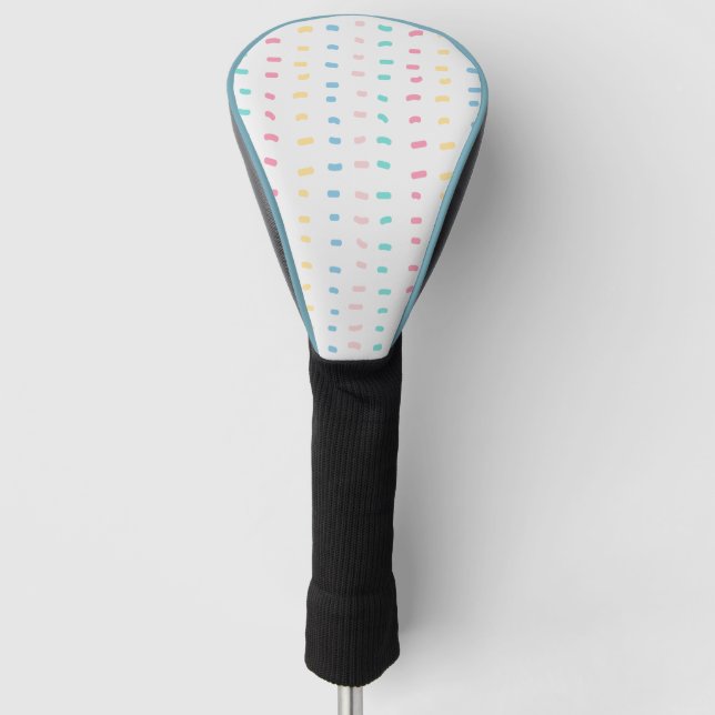 Muster Golf Headcover (Vorderseite)