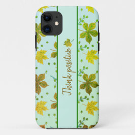 Muster Herbst verlässt iPhone Case