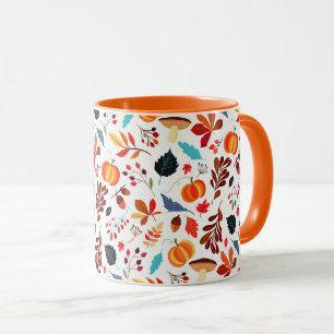 Muster Herbstkaffee-Tasse Tasse
