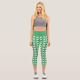 Muster High Waisted Capris