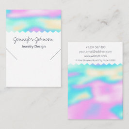 Muster-Holografisches Netzklasseanzeigekarte Visitenkarte