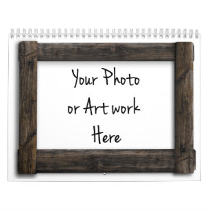 Muster "Holzrahmen" Kalender