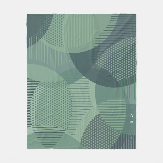 Muster II Fleecedecke (Vorderseite)