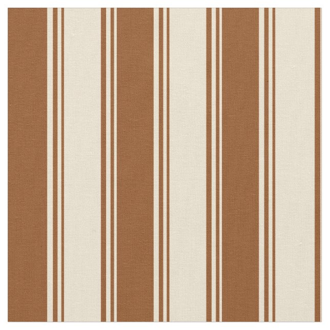 Muster in Beige und Braun Stoff (Nahaufnahme)