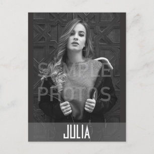 Muster-Karten Kopfschuss-Comp-Vorlage Postkarte