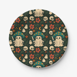 Muster Killer Shrooms & Blume Pappteller
