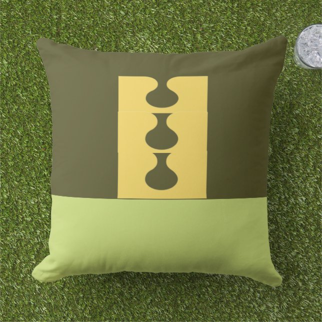 Muster Kissen (Gras)