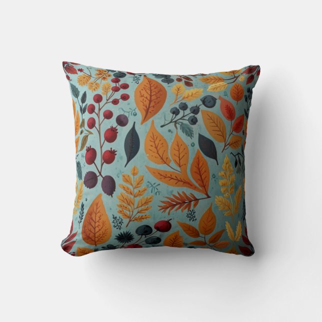 Muster-Kissen für elegante Blume Kissen (Vorderseite)