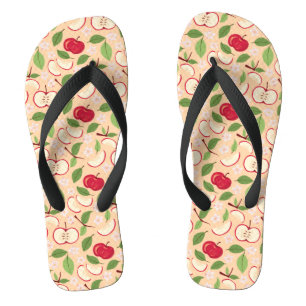 Muster-Kollektion für Obstkörbe - Äpfel Flip Flops