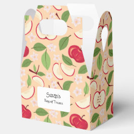 Muster-Kollektion für Obstkörbe - Äpfel Geschenkschachtel