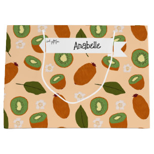 Muster-Kollektion für Obstkörbe - Kiwi Große Geschenktüte