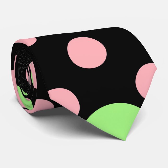 Muster Krawatte (Gerollt)