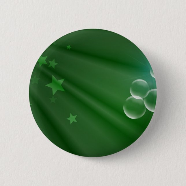 Muster-Kunst-FriedensLiebe-Schicksal Irlands Button (Vorderseite)