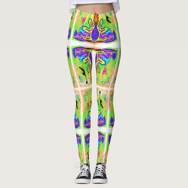Muster Leggings (Vorderseite)