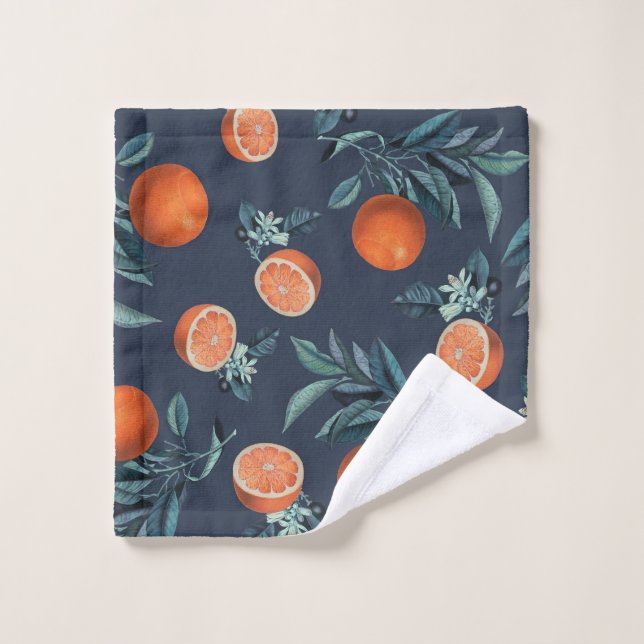 Muster Lemon und Leaf VI Waschlappen (Waschlappen)