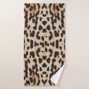 Muster Leopard-Hintergrund Badehandtuch