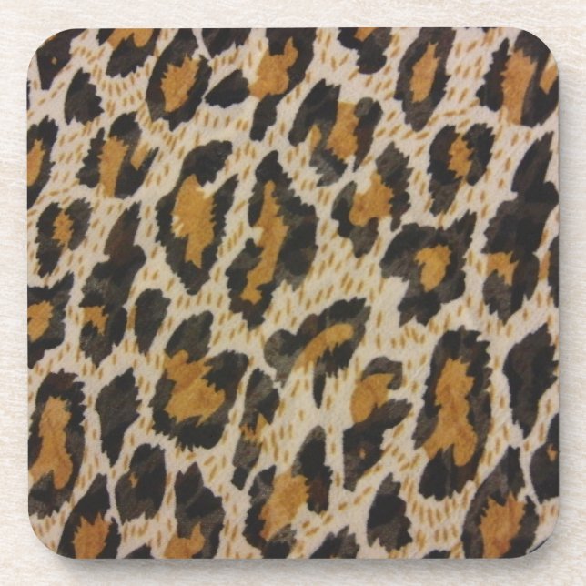 Muster — Leopard Untersetzer (Vorderseite)