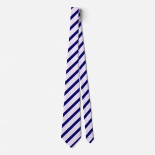 Muster Lilac und weiße Streifen mit marineblau Krawatte