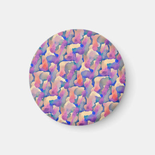 Muster-Magnet für mehrfarbige Wasserfarben Magnet