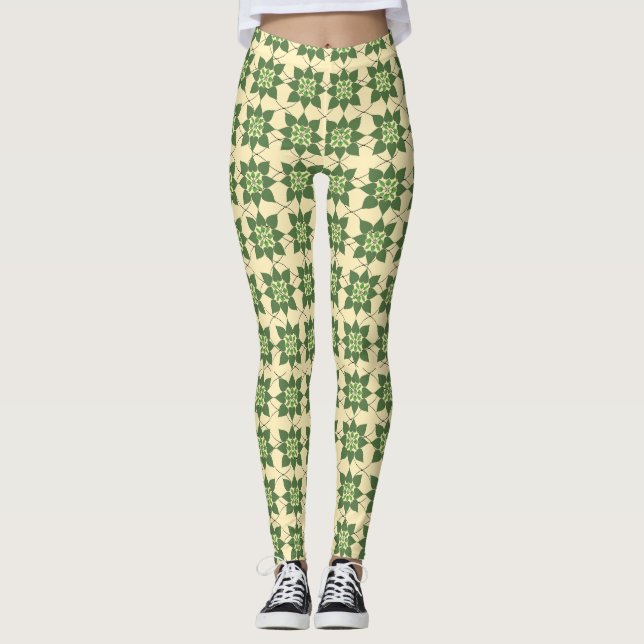 Muster meines Designs Leggings (Vorderseite)