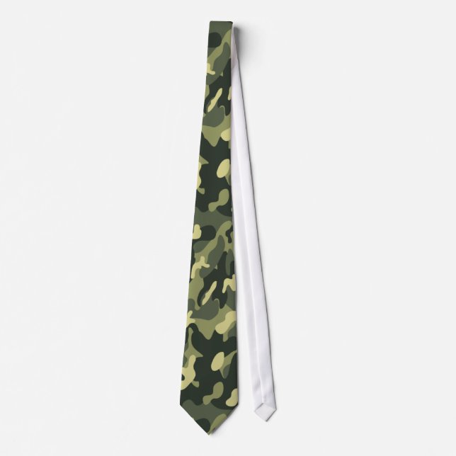 Muster militärischer Camouflage Krawatte (Vorderseite)