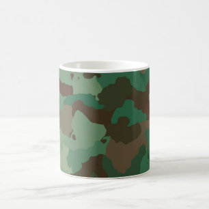 Muster militärischer Streitkräfte Kaffeetasse