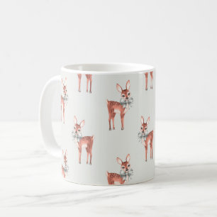 Muster mit Babyreh 1 Kaffeetasse