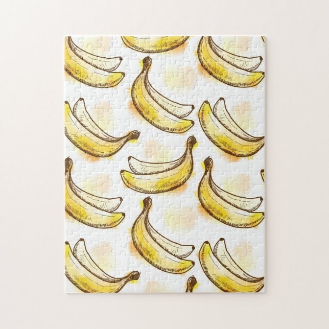 Muster mit Banane Puzzle (Vertikal)