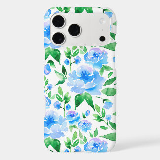 Muster mit blauen Blume