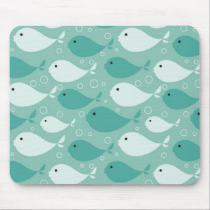 Muster mit Fischen Mousepad