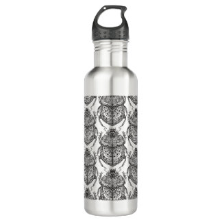 Muster mit Handgekritzel Trinkflasche