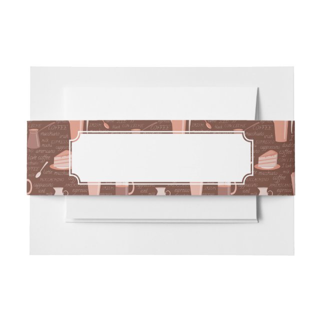 Muster mit in Verbindung stehenden Elementen des Einladungsbanderole (Vorderseite Beispiel)