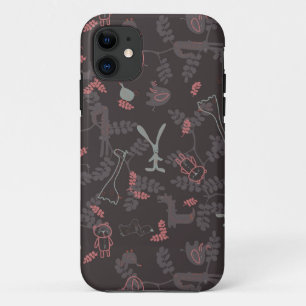 Muster mit jungen Tieren 1 Case-Mate iPhone Hülle