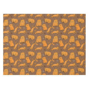 Muster mit Katzen Tischdecke