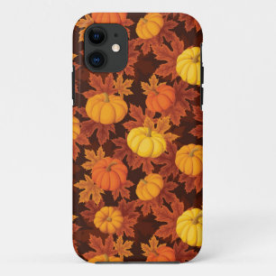 Muster mit Kürbis und Herbstapfel Case-Mate iPhone Hülle